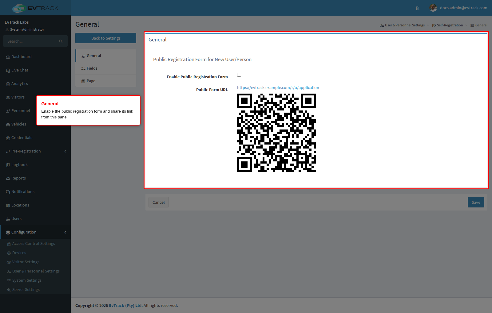 User Registration