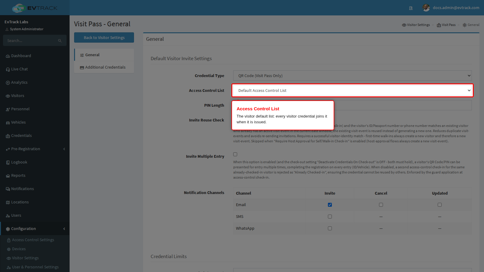 Access Control List