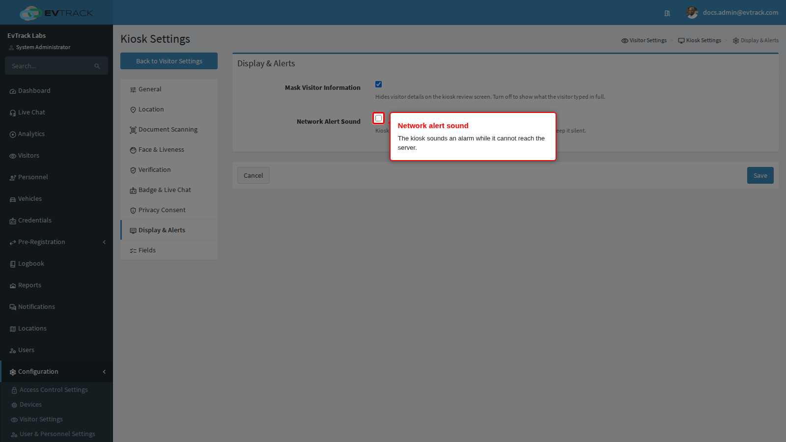 Network Alert Sound