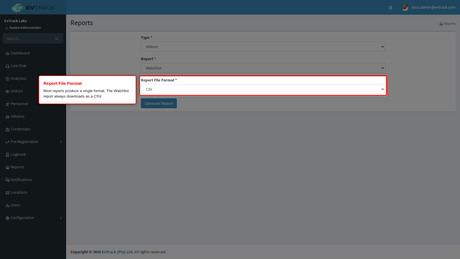 Watchlist file format